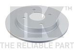 2X Disco Freno Nk 312536 Per Ford Fiesta Mk6 Hatchback (JA8 JR8) 33 4Mm 253Mm
