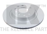 2X Disco Freno Nk 313646 Per Opel Vectra C Caravan (Z02) Signum Cc (Z03) 41 4Mm