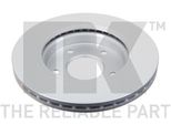 2X Disco Freno Nk 313346 Per MERCEDES-BENZ Classe A (W168) 40 5Mm 260Mm