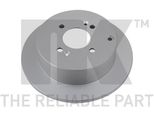 2 Dischi Freno Posteriori Nk Per Hyundai Accent 3 Getz I20 Kia Rio 2