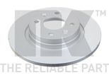 2X Disco Freno Nk 313939 Per Renault Per Twingo I (C06_) Per Dacia Per Sandero