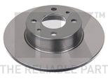 2 Dischi Freno Posteriori Nk Per Fiat Bravo Linea Multipla Stilo Lancia Delta Lybra