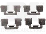 Nk Hinten Kit Accessori Pastiglie Freno A Disco Per Fiat Scudo (270_ 272_)