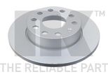 2X Disco Freno Nk 314794 Per Vw Golf V Hatchback (1K1) Touran (1T1 1T2) 256Mm