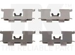 Kit Accessori Nk Pastiglie Freno A Disco 7934667 Per Hyundai Per Getz (Tb)