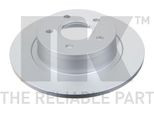 2X Disco Freno Nk 312564 Per Ford Per Transit Connect (P65_ P70_ P80_) 54 5Mm