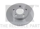 2 Dischi Freno Posteriori Nk Per Audi A4 Seat Exeo