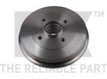 2X Nk Tamburo Freno 251905 Per Peugeot 206 Hatchback (2A/C)