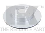 2 Dischi Freno Posteriori Nk Per Opel Astra H Combo Meriva