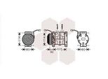 Van Wezel 5200K110 10S13C Condizionatore D'aria Compressore Pag 46 R134A Per Suzuki Liana Berlina Liana (Er, Rh)