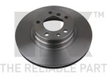 2X Nk Disco Freno Anteriore Per Bmw 7 E38