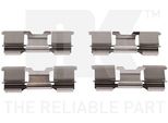 Kit Accessori Nk Pastiglie Freno A Disco 79231726 Per Fiat Ducato Bus (250_ 290_)