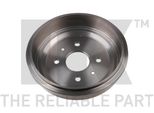 2X Nk Tamburo Freno 255005 Per Chevrolet Per Spark (M300)