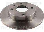 2X Disco Freno Nk 202526 Per Ford Fiesta Iii (Gfj) Fiesta Furgone (F3L F5L)