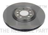 2X Disco Freno Nk 204774 Per Vw Golf Iv Hatchback (1J1) Polo (9N_) 34 4Mm