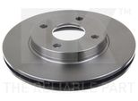 2 Dischi Freno Anteriori Nk Per Ford Courier Fiesta Focus Fusion Ka Puma Mazda 2