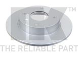 2X Disco Freno Nk 312526 Per Ford Per Fiesta Iii (Gfj) Per Orion Iii (Gal) 43Mm