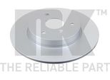 2X Disco Freno Nk 313348 Per Smart CITY-COUPE (450) Cabrio (450) Roadster (452)