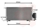 Van Wezel 49005026 Condensatore Climatizzatore Condensatore Climatizzatore + Essiccatore