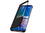 Avizar, Flip Cover Con Finestra Smart View Per Huawei Mate 20 Pro, Nero