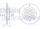 2X Disco Freno Delphi BG3825 Per Toyota Mr 2 Iii (ZZW3_) 41 2Mm 263Mm