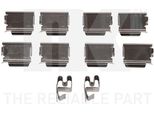 Kit Accessori Nk Pastiglie Freno A Disco 7936246 Per Opel Per Corsa C Hatchback (X01)