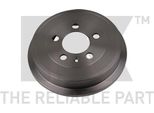 2X Tamburo Freno Nk 254727 Per Vw Polo (9N_) Polo Hatchback (6R1 6C1)