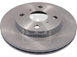 2X Disco Freno Febi Bilstein 27399 Anteriore Per Toyota Yaris Hatchback (_P1_)