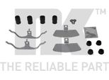 Kit Accessori Nk Pastiglie Freno A Disco Per Audi A6 Avant (4G5 4GD C7)