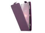 Cadorabo Custodia Protettiva Per Sony Xperia XZ2 Cover In Viola Flip Case Custodia Del Telefono Cellulare Cover In Similcuoio