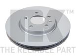 2 Dischi Freno Anteriori Nk Per Chevrolet Cruze Orlando Volt Opel Astra J Zafira