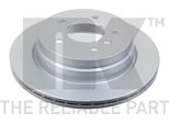 2X Disco Freno Nk 311581 Per Bmw 3 Touring (E91) 3 Sedan (E90) X1 (E84)