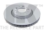 2X Disco Freno Nk 314842 Per Volvo Per V70 Ii (285) Per V70 I (875 876) 50 3Mm