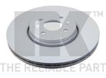 2X Disco Freno Nk 313947 Per Renault ScÉNic Ii (JM0/1_) 44 2Mm 300Mm