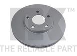 2X Nk Disco Freno Anteriore Per Vw Passat Variant (3B5) Passat (3B2)