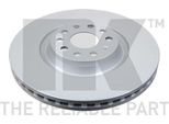 2X Disco Freno Nk 3147141 Per Vw Per Golf Vii Hatchback (5G1 BQ1 BE1 BE2)