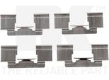 Kit Accessori Nk Pastiglie Freno A Disco Per Chrysler Pt Cruiser (Pt_)