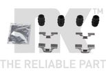 Kit Accessori Nk Pastiglie Freno A Disco Per Toyota Corolla Liftback (_E11_)