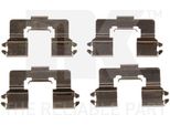 Kit Accessori Nk Pastiglie Freno A Disco 79321666 Per Mazda Per MX-5 Ii (Nb)