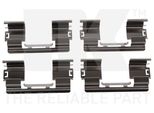 Kit Accessori Nk Pastiglie Freno A Disco 79361813 Per Opel Per Zafira B (A05)