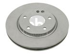 2X Disco Freno Febi Bilstein 23997 Anteriore Per MERCEDES-BENZ Vaneo (414)