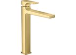 Hansgrohe Metropol Mitigeur Monocommande Pour Lavabo 260 Avec PoignéE, Vidage Par PousséE, Pour Cuvettes De Lavabo, Saillie 204Mm, 32512990, 32512990