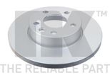 2X Disco Freno Nk 314766 Per Vw Transporter Iv (70A 70H 7DA 7DH)