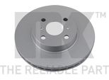 2X Disco Freno Anteriore Nk Per Toyota Corolla Liftback (_E11_) Corolla (_E11_)