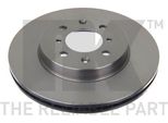 2X Disco Freno Nk 202656 Per Honda Per Civic Vii Hatchback (Eu Ep Ev) 44 6Mm