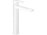 Hansgrohe Metropol Mitigeur Monocommande Pour Lavabo 260 Avec PoignéE, Vidage Par PousséE, Pour Cuvettes De Lavabo, Saillie 204Mm, 32512700, 32512700