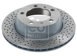 2X Disco Freno Posteriore Febi Bilstein 44023 Per Porsche Boxster (987) 67Mm 5 6Kg