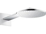Hansgrohe Axor Showersolutions Pomme De Douche 250 2 Jets, Raccord Mural, Bras De Douche 450 Mm, 35296000, 35296000