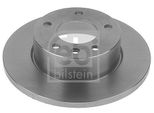 2X Disco Freno Febi Bilstein 10744 Anteriore Per Opel Omega A Sedan (V87) 258Mm