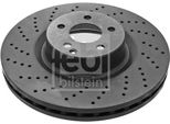 2X Disco Freno Febi Bilstein 44145 Anteriore 76Mm 16 46Kg 360Mm